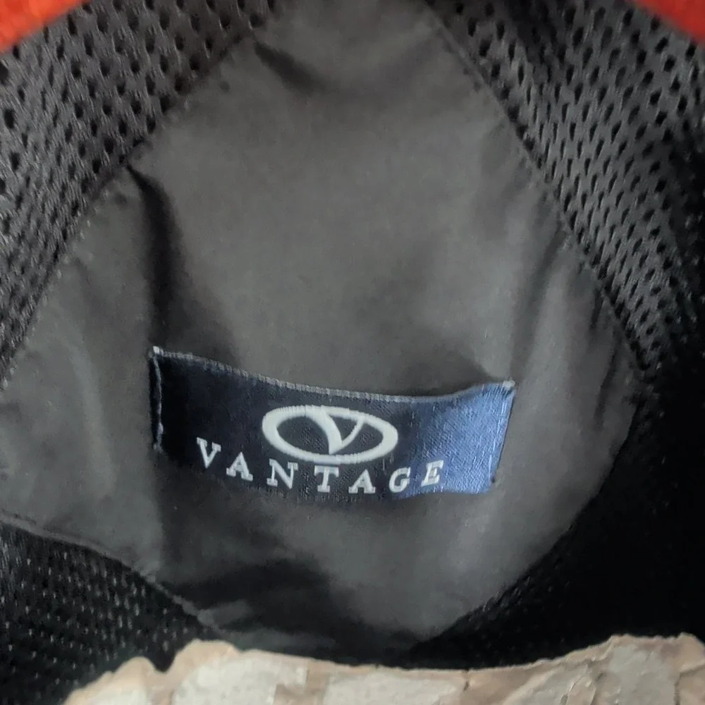 Vintage 90's Vantage OPS‎ Full Zip Hiking Windbreaker Jacket Black Size XL